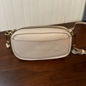 Madewell Mini Leather Carabiner Bag in Harvest Moon